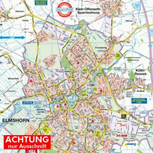 Elmshorn, 1 : 20.000, Stadtplan ***ungefaltet, plano*** › Hartmann-Plan OHG