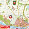 Lauenburg und Umgebung, als Straßenkarte in 1:20.000